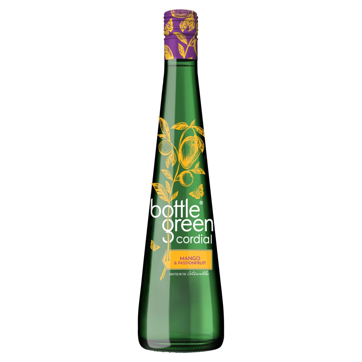 Tropical Mango & Passionfruit Cordial 500ml