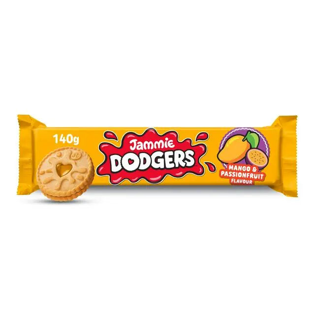 Jammie Dodgers Mango & Passionfruit Flavour