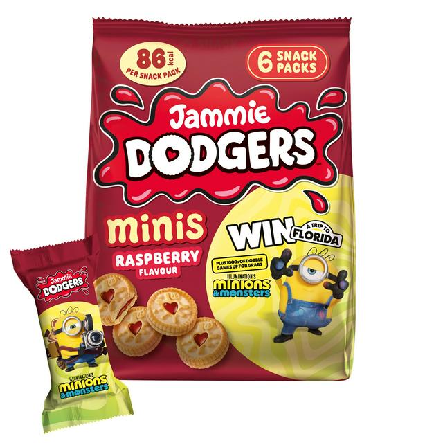 Jammie Dodgers Raspberry Flavour Multipack
