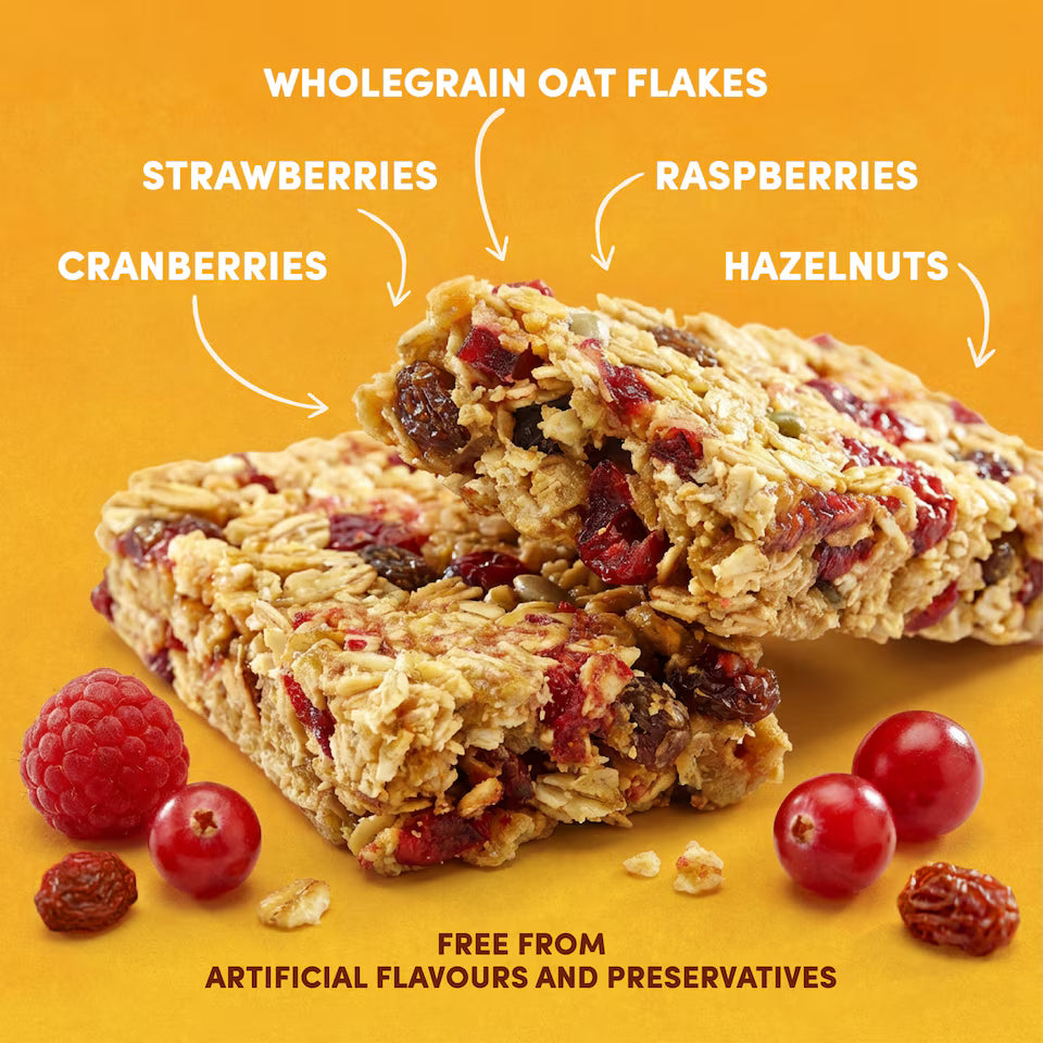 Jordans Frusli Red Berry Cereal Bars