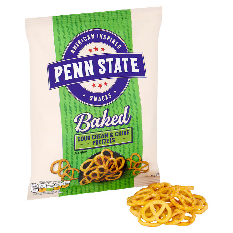 Penn State Sour Cream & Chive Pretzels