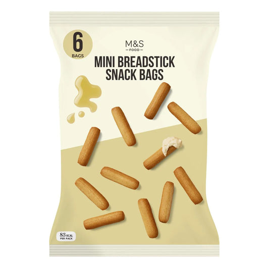 M&S Mini Breadstick Snack Bag