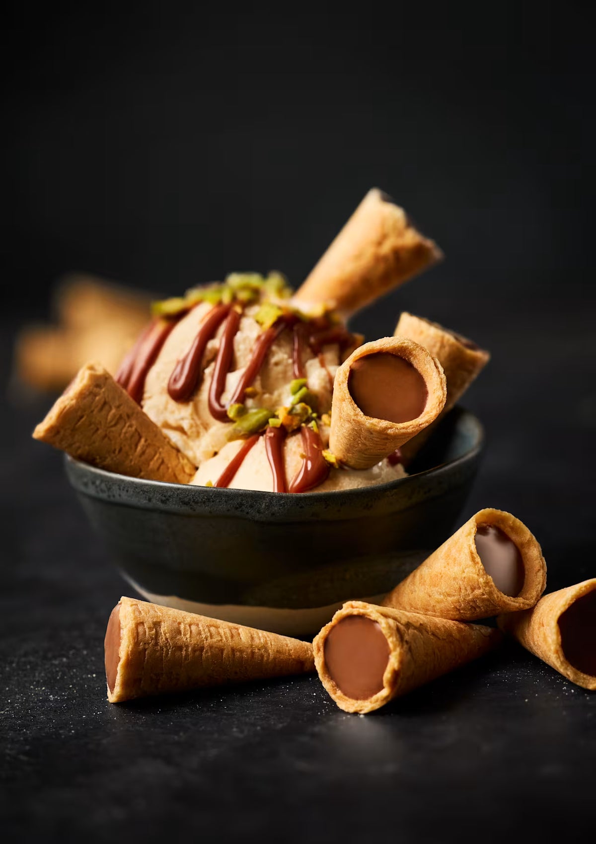 Choc Cone Ends