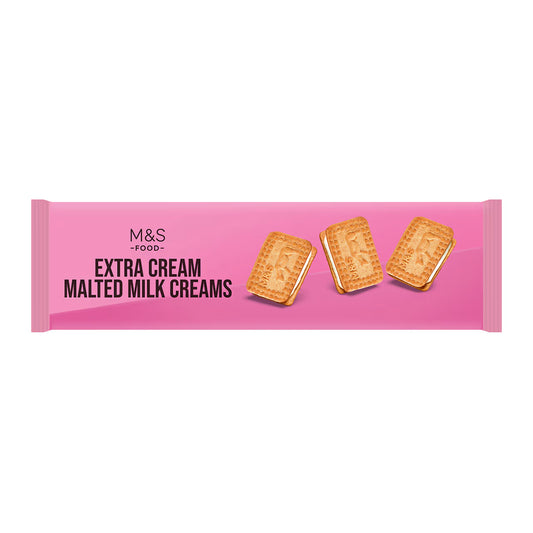 Extra Cream Malted Milk Creams