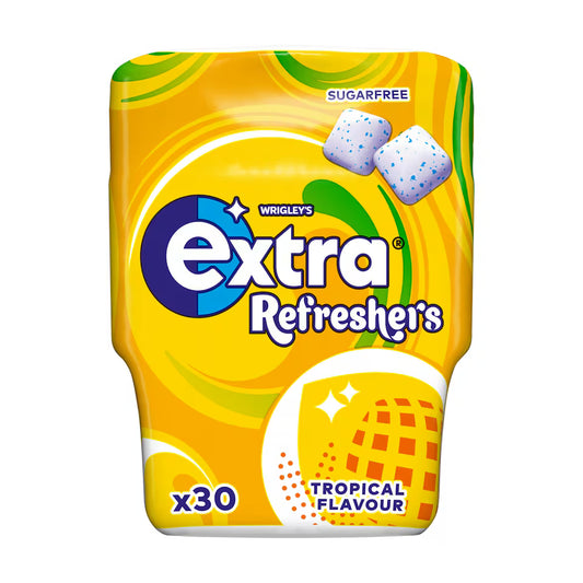 Extra Refreshers Tropical Chewing Gum