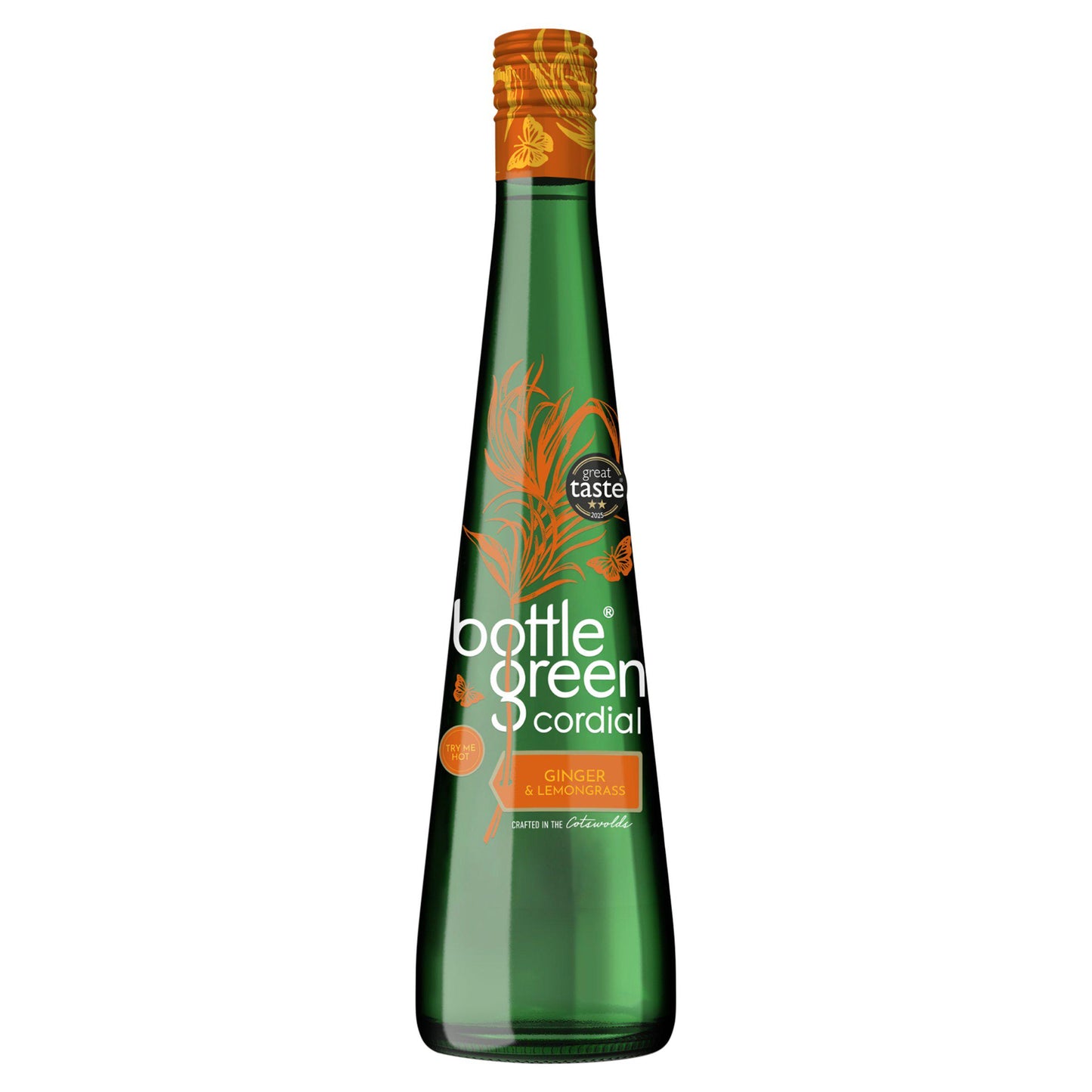 Aromatic Ginger and Lemongrass Cordial 500ml