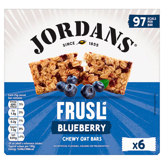 Jordans Frusli Blueberry Cereal Bars