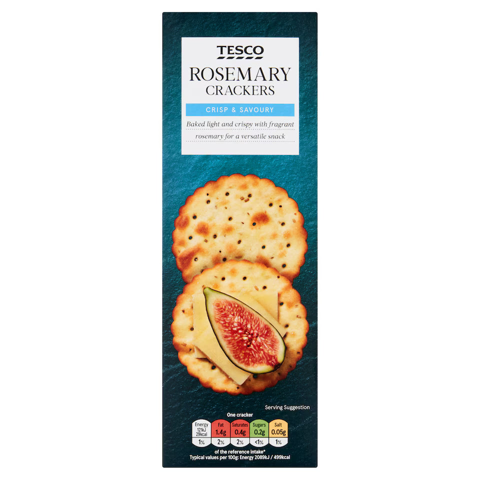 Tesco Rosemary Crackers