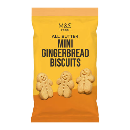 All Butter Mini Gingerbread Biscuits