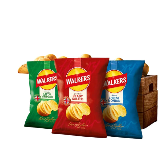 Walkers Ready Salted Crisps Multipack 6