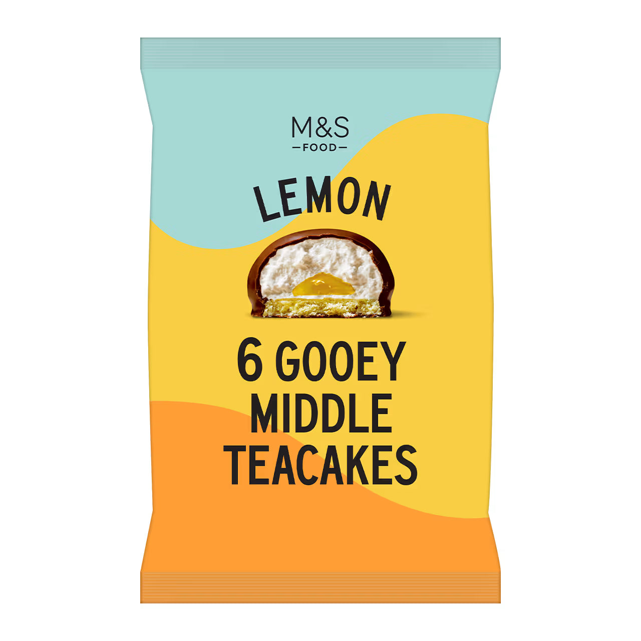 Lemon Gooey Middle Teacakes