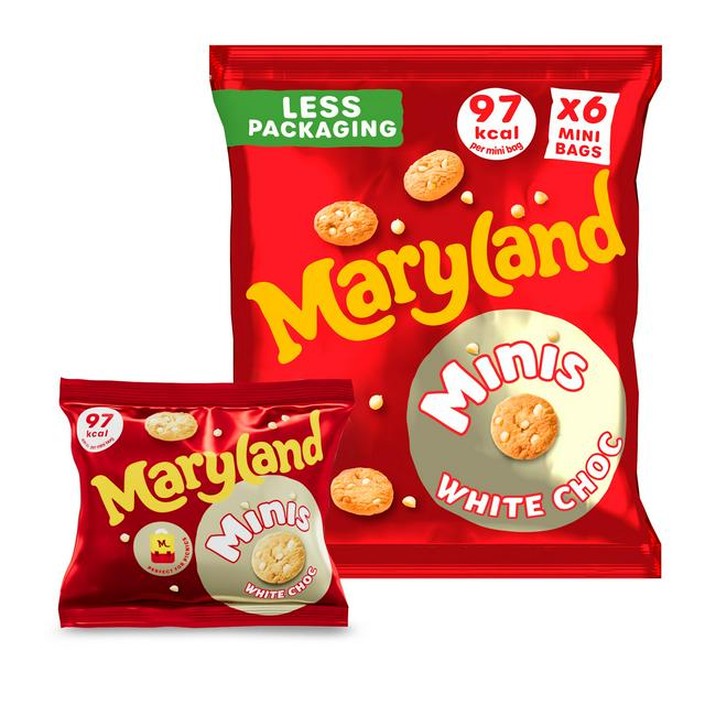 Maryland Minis White Chocolate Chip Cookies