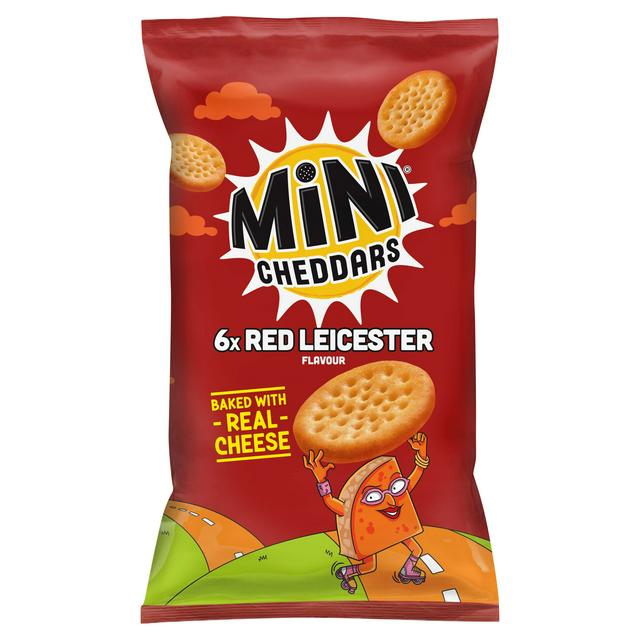 Jacob's Mini Cheddars Red Leicester x6