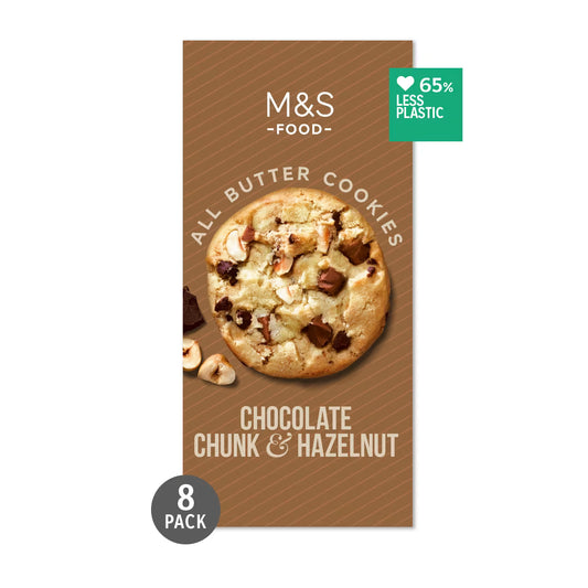 M&S Belgian Chocolate Chunk and Hazelnut Cookies
