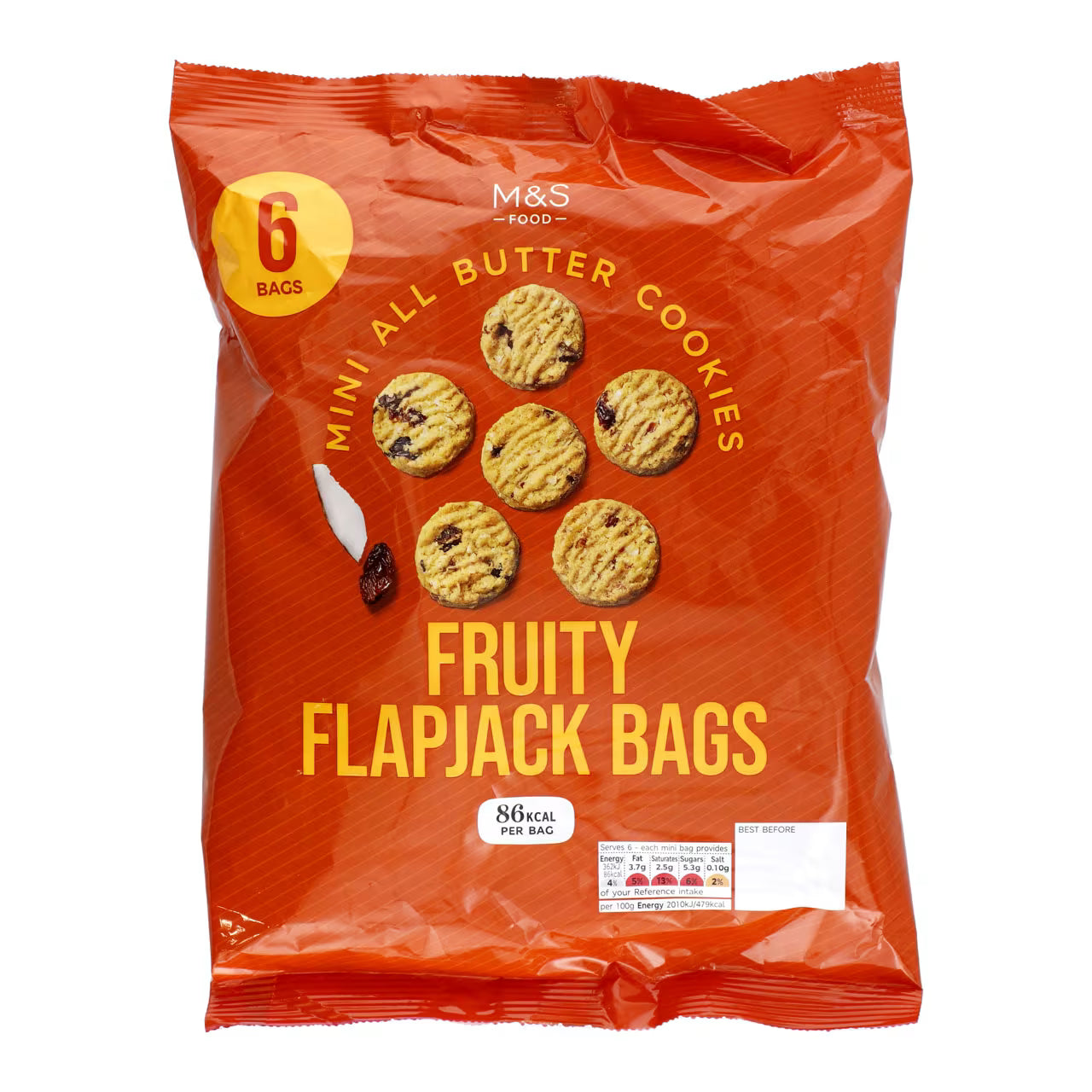 All Butter Mini Fruity Flapjack Cookie Bags