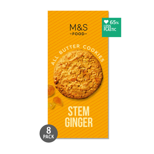 M&S Stem Ginger Cookies