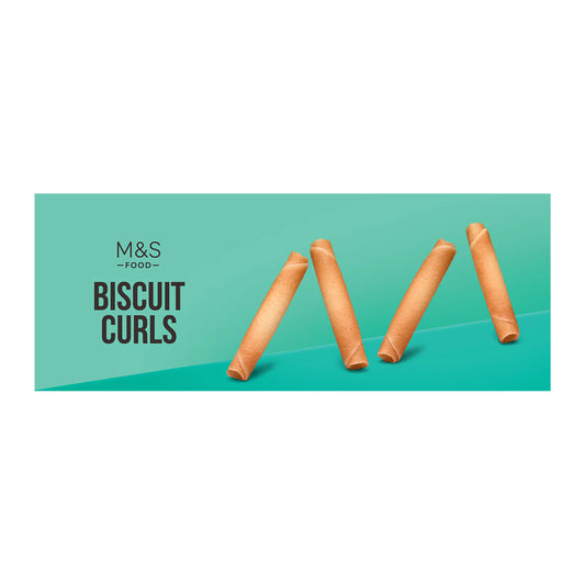 M&S Belgian Biscuit Curls