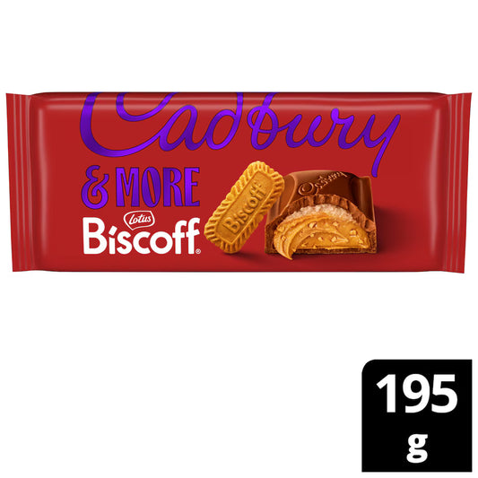Dairy Milk &More Lotus Biscoff Chocolate Bar