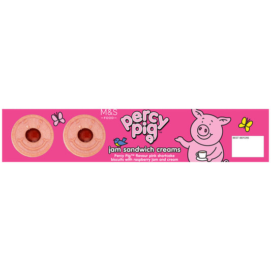 M&S Percy Pig Jam Sandwich Creams