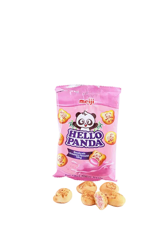 Hello Panda Strawberry Snack Pack