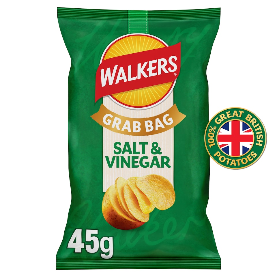 Walkers Ready Salted Crisps Multipack 6