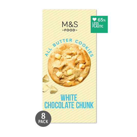 M&S White Chocolate Chunk Cookies