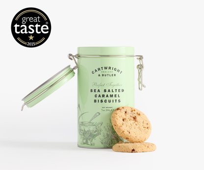 C&B Sea Salted Caramel Biscuits Tin