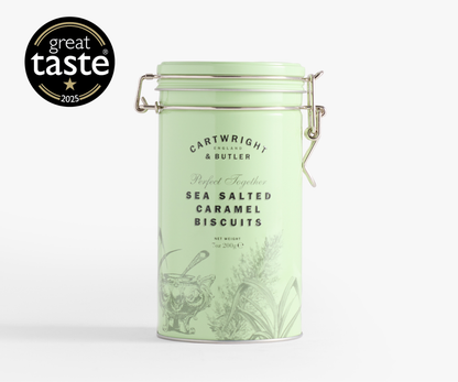C&B Sea Salted Caramel Biscuits Tin